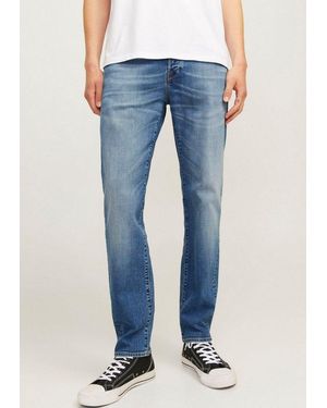 Jack & Jones Tapered-Fit-Jeans Jjimike Jjfox Cb 055 - Blau