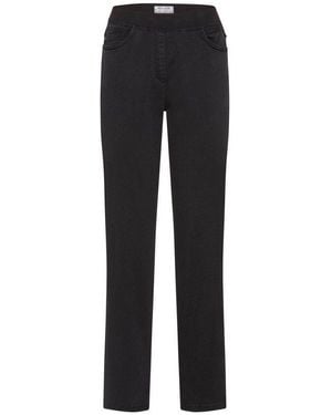RAPHAELA by BRAX Bequeme Jeans Style Carina Thermo Thermo Denim: Five-Pocket Jeans Im Comfort Plus Fit - Schwarz