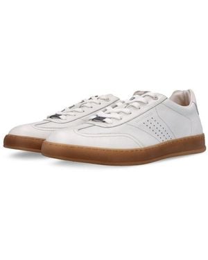 Salamander (Leder) E31-Awi02-1000-2000 Weiss Herren Sneaker - Schwarz