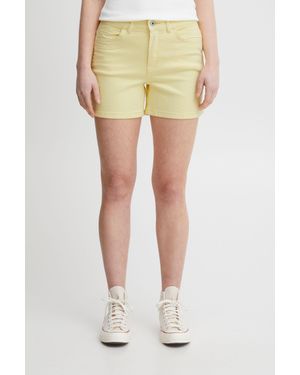 Ichi Jeansshorts IHCENNY SHO - Gelb