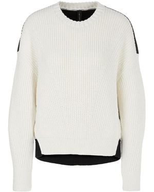 Marc Cain Sweatshirt Pullover - Weiß