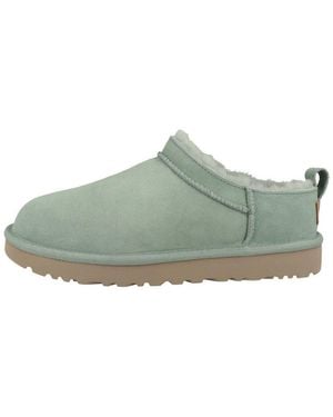 UGG Classic Micro Damen Winterboots Stiefeletten, Stiefel, Winterstiefel, Winterboots, Schneestiefel - Grün