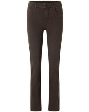 ANGELS Gerade Jeans Cici Damen Straight Fit Jeans Stretch Denim Mit Geradem Bein - Grau