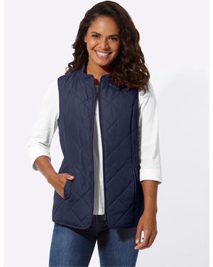 WITT Jerseyweste Steppweste - Blau