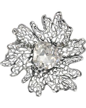 Firetti Brosche Schmuck Geschenk Water Lily - Mehrfarbig