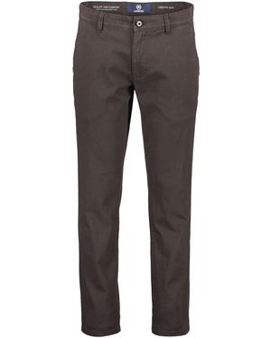 Lerros Chinohose Chino mit Stretchanteil, Comfort Fit - Grau