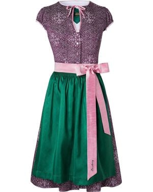 Wiesnkönig 2-in-1-Kleid Dirndl Henriette - Lila