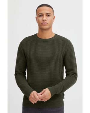 Blend Strickpullover BHPullover - Grün