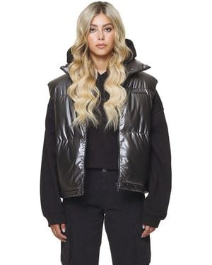 PEGADOR Steppweste Angel (1-tlg., kein Set) - Schwarz