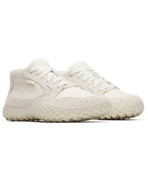 Merrell Minimal-Sneaker Wrapt Mid Wp (Leder, Wasserdicht) Hellgrau/ Damen Wanderschuh - Weiß