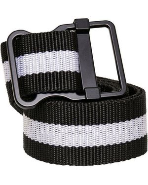 Urban Classics Hüftgürtel Easy Belt With Stripes - Schwarz