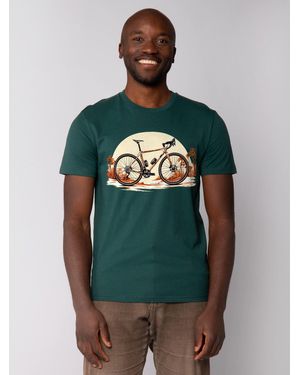 wat? Apparel Wat? Apparel T-Shirt Gravelbike - Grün