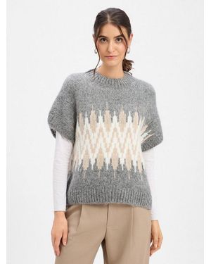 Joop! Strickpullover Kommas - Grau