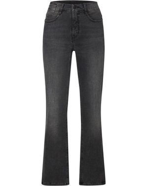 M·a·c 5-Pocket-Jeans Flared Jeans Laura - Grau