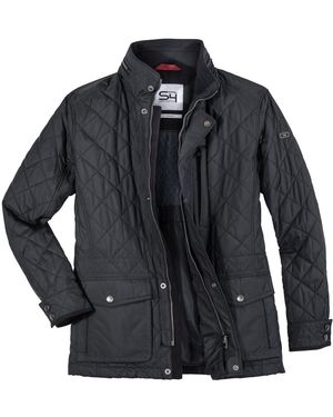 S4 Jackets Leichte Steppjacke Übergröße schwarz Vegas