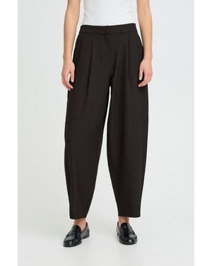 Ichi Stoffhose Hose Ihfava - Schwarz