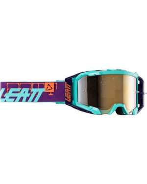 Leatt Motorradbrille Velocity .5 Iriz 2024 Motocross Brille - Schwarz