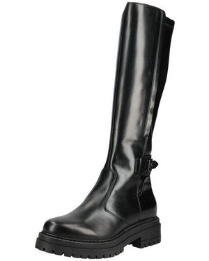 Nero Giardini Stiefel Glattleder Stiefel - Schwarz