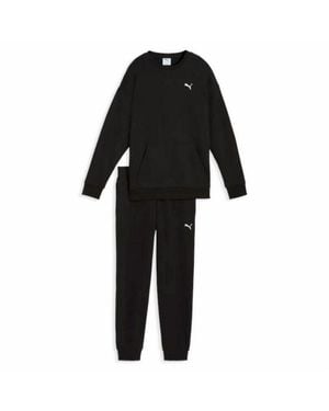 PUMA Trainingsanzug Damen Trainingsanzug Relaxed Sweat Suit Tr Cl 691900 - Schwarz