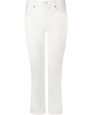NYDJ Jeans Marilyn straight Ankle schmeichelhafte Passform, Mit Lift Tuck® für tolle Kurven - Weiß