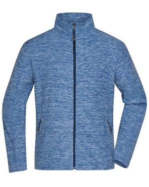 James & Nicholson Sweatjacke Herren Fleecejacke - Blau
