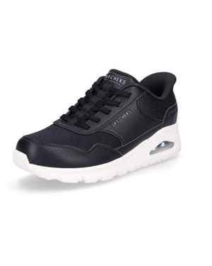 Skechers Damen Slip-In Sneaker Uno Banksia Sneaker - Schwarz