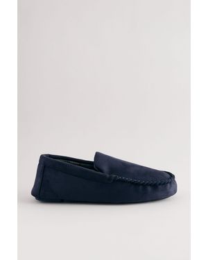 Next Mokassins Hausschuh (1-tlg) - Blau