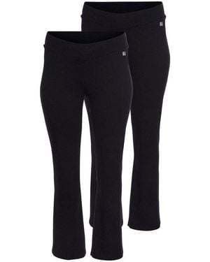 H.i.s. Leggings (Spar-Set, 2Er-Pack) Große Größen - Schwarz