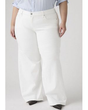 Levi's Weite Jeans Pl 318 Shaping Wide Leg Im Five-Pocket Style - Weiß