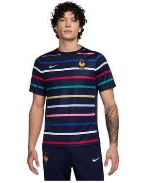 Nike T-Shirt Performance Polyester - Blau