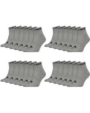 Head Sportsocken All Sports Training Socks (12-Paar) mit Logo und Markenschriftzug - Grau