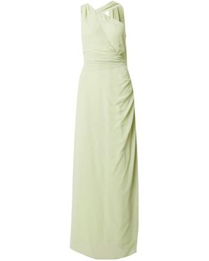 TFNC London Abendkleid JOMA (1-tlg) Drapiert/gerafft - Grün