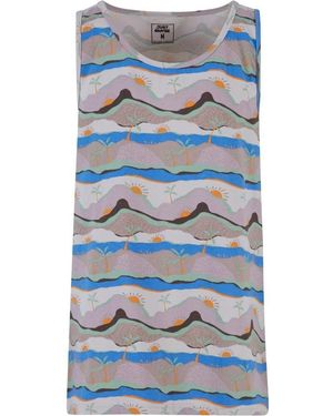 Just Rhyse T-Shirt Tanktop Sunrise - Blau