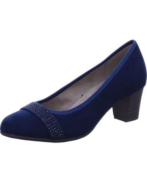 Jana High-Heel-Pumps - Blau