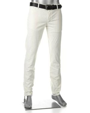 ALBERTO Cordhose - Weiß
