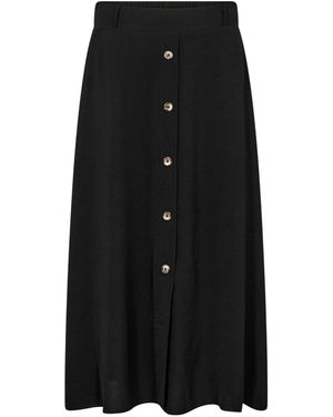 Soya Concept Midirock Soya Concept Skirt SC-CATH - Schwarz