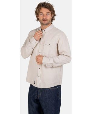 Reell T- Western Cord Shirt - Braun