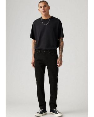 Levi's Tapered-Fit-Jeans 512 Slim Taper Fit Mit Markenlabel - Schwarz