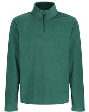 Regatta Fleecepullover Micro Zip Neck - Grün