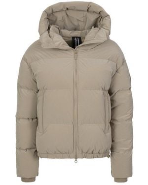 Bomboogie Daunenjacke Riga Damen Winterjacke, Steppjacke, Mantel, Parka, Outdoorjacke - Natur