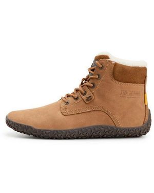 Camel Active Boots Oiled Nubuk/Split Cognac Winterboots - Braun