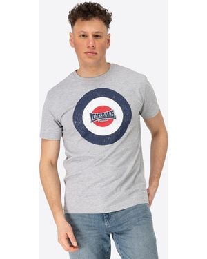 Lonsdale London T-Shirt TREVOSE - Grau