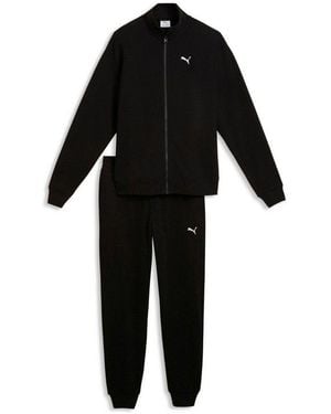 PUMA Trainingsanzug Damen Trainingsanzug Twill Standard Suit Cl 694001 - Schwarz