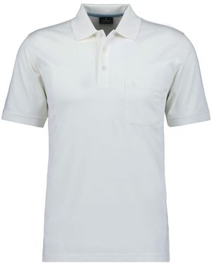 RAGMAN Poloshirt Polo Softknit - Grau