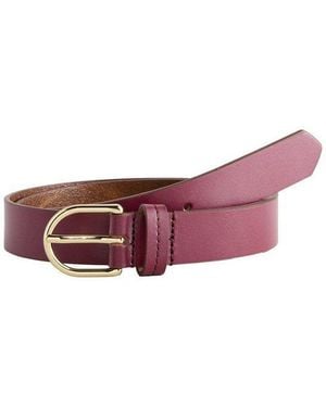 Next Ledergürtel Regular Fit Ledergürtel (1-St) - Lila