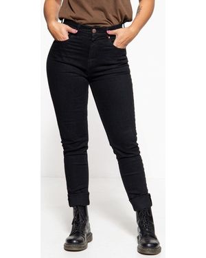 King Kerosin King Bikerjeans Queen Kerosin Betty Jeans - Schwarz