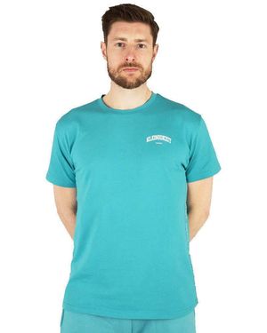 KLEINIGKEIT T-Shirt Organicolas Cage Shört - Blau