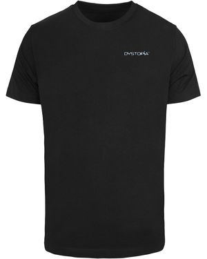 Mister Tee T-Shirt Dystopia Tee (1-tlg) - Schwarz