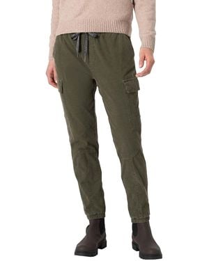 Timezone Cargohose REGULAR RAKIMATZ 7/8 mit Stretch - Grün