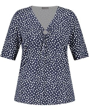 Samoon T-Shirt - Blau